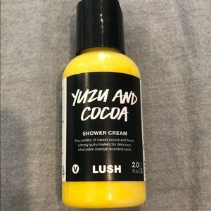 This is a lush shower cream